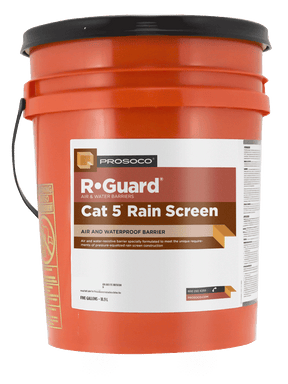 R-Guard Cat 5 Rain Screen Air & Water Barrier Membrane - Pallet of 24 Units (5 Gallon Units) Prosoco