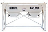 Gar-Bro 3642-C Center Discharge Floor Hopper Dual Gate 2.4 CY Gar-Bro