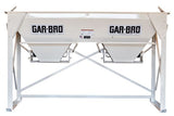 Gar-Bro 3642-C Center Discharge Floor Hopper Dual Gate 2.4 CY Gar-Bro