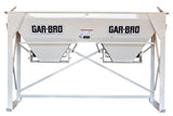 Gar-Bro 3642-C Center Discharge Floor Hopper Dual Gate 2.4 CY Gar-Bro