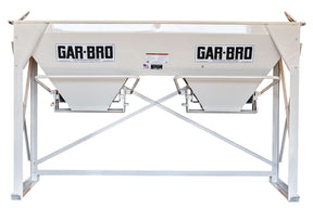 Gar-Bro 3642-C Center Discharge Floor Hopper Dual Gate 2.4 CY Gar-Bro
