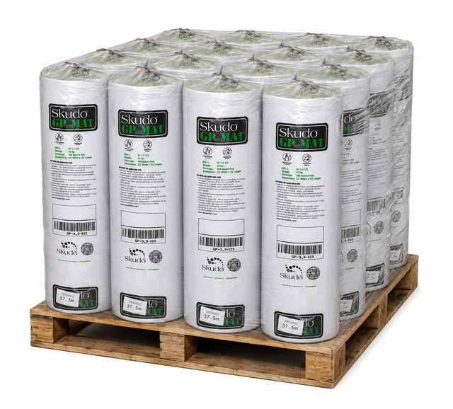 General Purpose (GP) Mat - Pallet GP-3.3-123 - Pallet Skudo 3.3 ft. W x 123 ft. - 16 Count