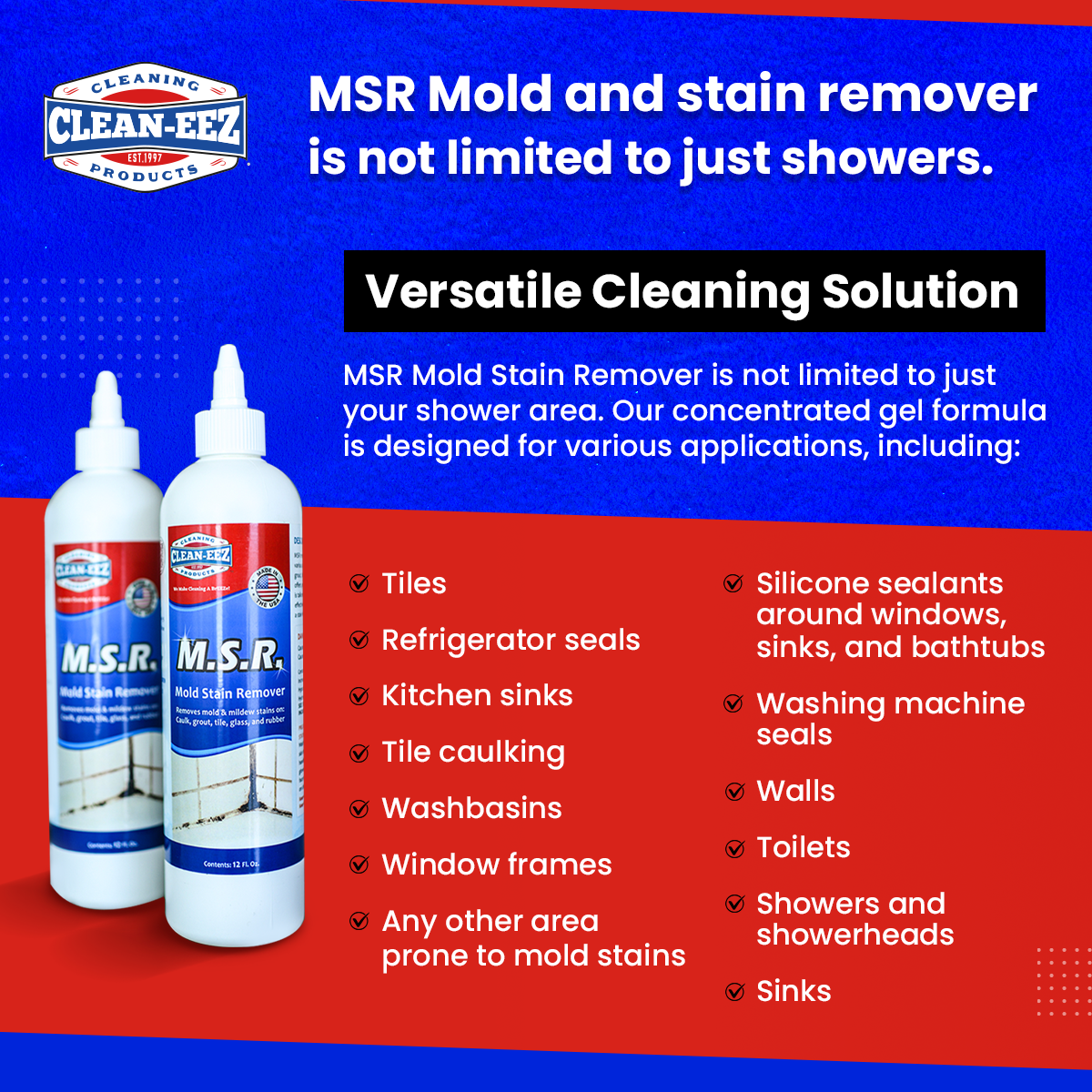 M.S.R - Mold Stain Remover Clean-eez