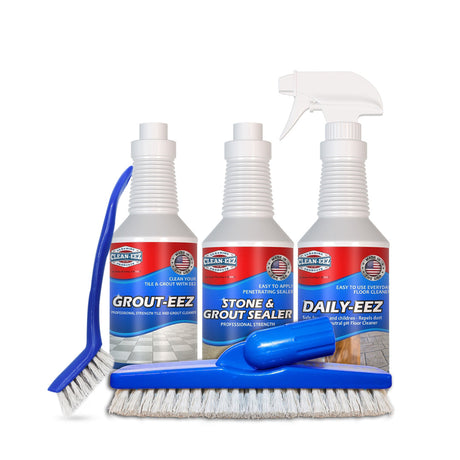 "The Essentials" Grout-eez Tile & Grout Care Kit Clean-eez