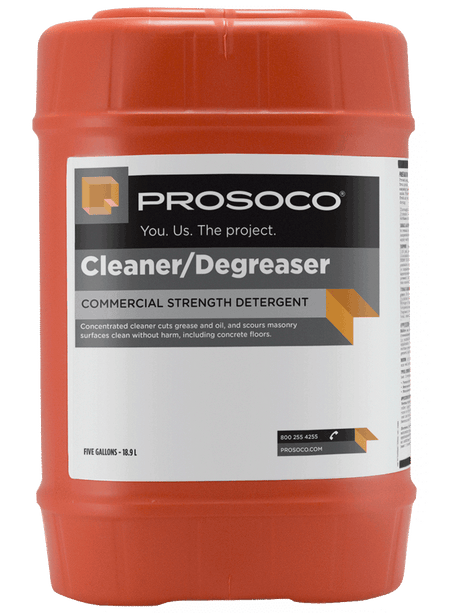Cleaner/Degreaser Commercial-Strength Detergent 46015-05GAL Prosoco 5 Gallon