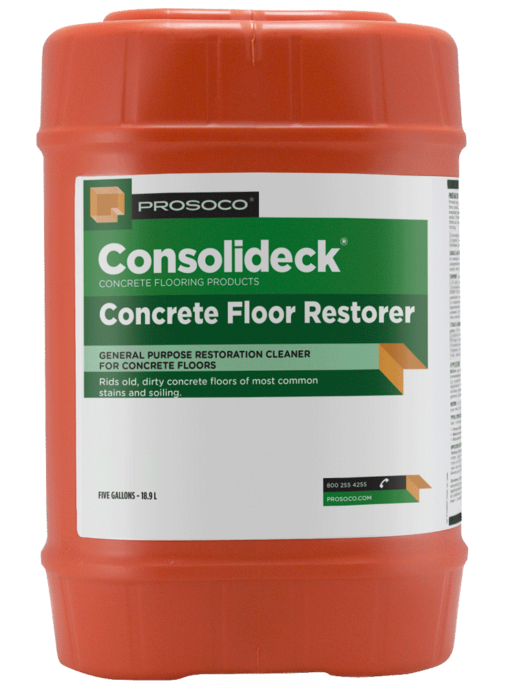 Concrete Floor Restorer - Pallet of 32 Units (5 Gallons) Prosoco