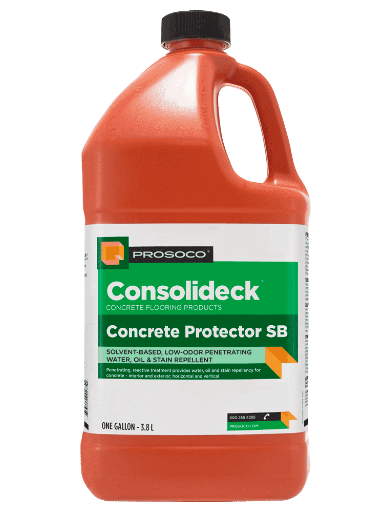 Concrete Protector SB Penetrating Water, Oil & Stain Repellent Prosoco
