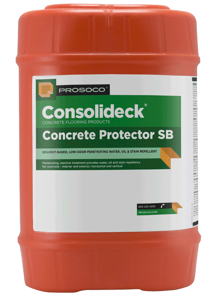 Concrete Protector SB Penetrating Water, Oil & Stain Repellent 46024-05GAL Prosoco 5 Gallon