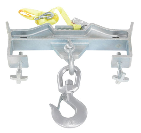 Hoisting Hooks D-FORK-10-SL Vestil Double Swivel Hook (48" - 10000lbs)