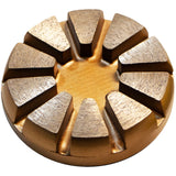 WS DIAMOND 10 SEGMENT ROUND 3" 115170 Diamond Products 16/20 - Gold - Soft