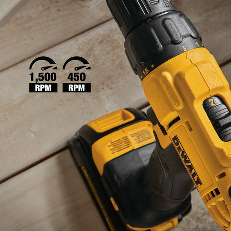 20V MAX* Lithium Ion Drill Driver/Impact Driver Combo Kit(1.3 Ah) DeWalt