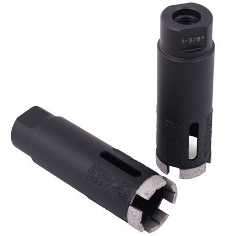 Black Dry Segmented Core Bit - Premium Diamond Tool Store