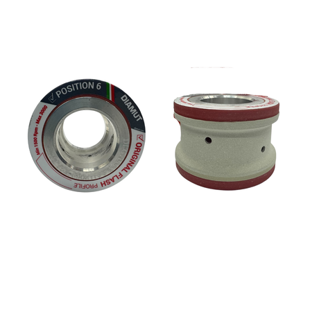 Diamut T Shape CNC Wheels DLG70007 Diamut 2 CM P6