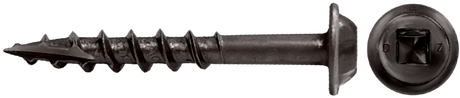 LOK WOOD SCREWS- SQUARE ROUND WASHER COARSE TYPE 17 (LUBRICIZED) Daggerz