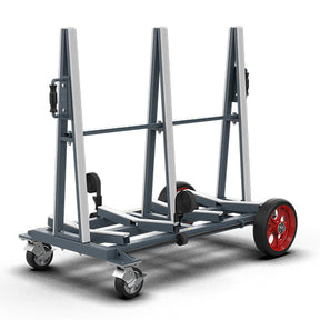Abaco Double Sided Slab Buggy DSBG1320P-B Abaco Machines 1320 Pneumatic Tires - Black Rubber