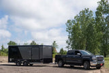 Deluxe V-Nose 8 Wide Aluminum Enclosed Cargo Trailer Legend Trailers
