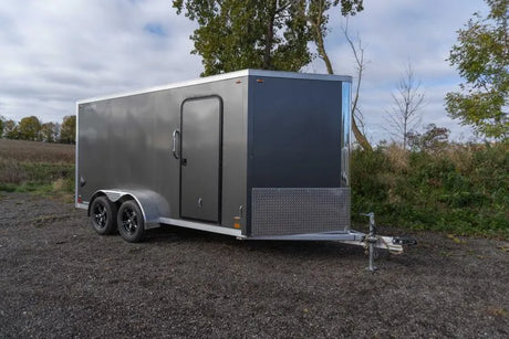 Flat Top V-Nose Aluminum Enclosed Cargo Trailer Legend Trailers