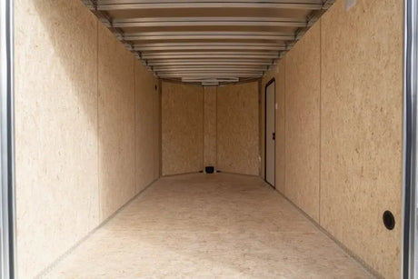 Flat Top V-Nose Aluminum Enclosed Cargo Trailer Legend Trailers