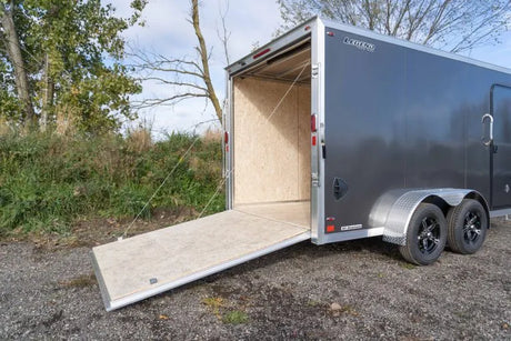 Flat Top V-Nose Aluminum Enclosed Cargo Trailer Legend Trailers