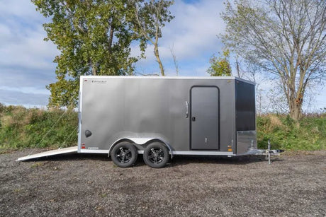 Flat Top V-Nose Aluminum Enclosed Cargo Trailer Legend Trailers