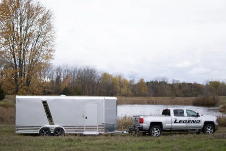 Deluxe V-Nose Aluminum Enclosed Cargo Trailer Legend Trailers