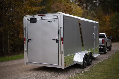 Deluxe V-Nose Aluminum Enclosed Cargo Trailer Legend Trailers