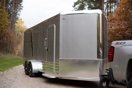 Deluxe V-Nose Aluminum Enclosed Cargo Trailer Legend Trailers