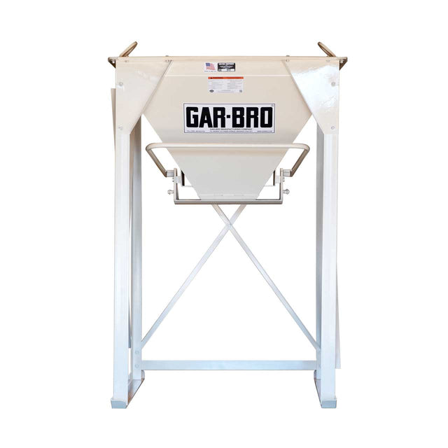 Gar-Bro 332-C Center Discharge Floor Hopper Single Gate Gar-Bro