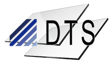 DTS Material & Glass Logo