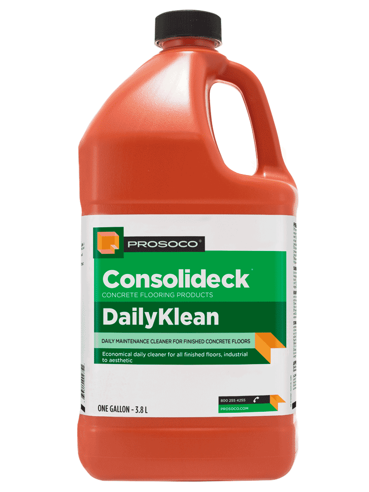 DailyKleen Concrete Floor Maintenance Cleaner 46030-01GALCS Prosoco 1 Gallon