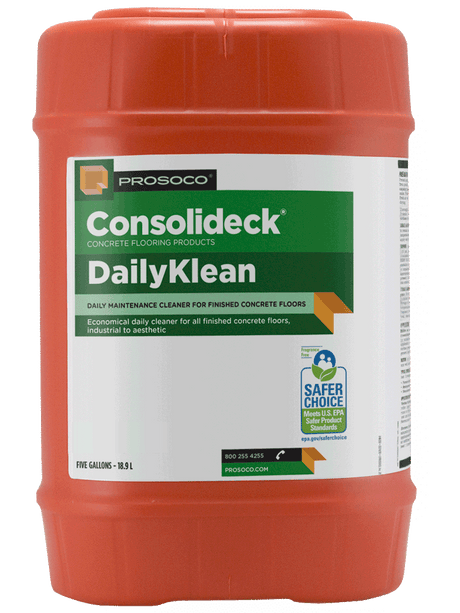 DailyKleen Concrete Floor Maintenance Cleaner - Pallet and Bulk Prosoco