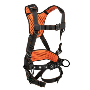 V-Select Construction Harness: 3D, QC Chest/Legs Safewaze