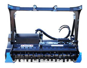 Skid Steer Drum Mulcher HEAVY duty Blue Diamond Attachments