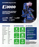 Unibor E3000 Magnetic Drill Unibor
