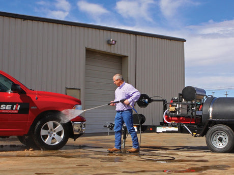 Wylie Express Hot Pressure Washer Trailer Wylie