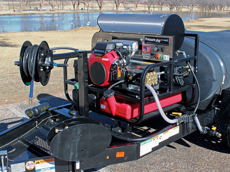 Wylie Express Hot Pressure Washer Trailer Wylie