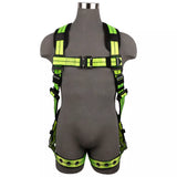PRO+ Full Body Harness: 1D, QC Chest, TB Legs Safewaze