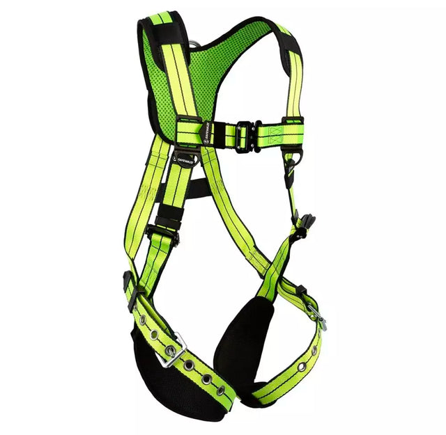 PRO+ Full Body Harness: 1D, QC Chest, TB Legs Safewaze