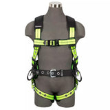 PRO+ Construction Harness: 3D, QC Chest, TB Legs, TB Torso Safewaze