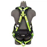 PRO+ Construction Harness: 3D, QC Chest, TB Legs, TB Torso Safewaze