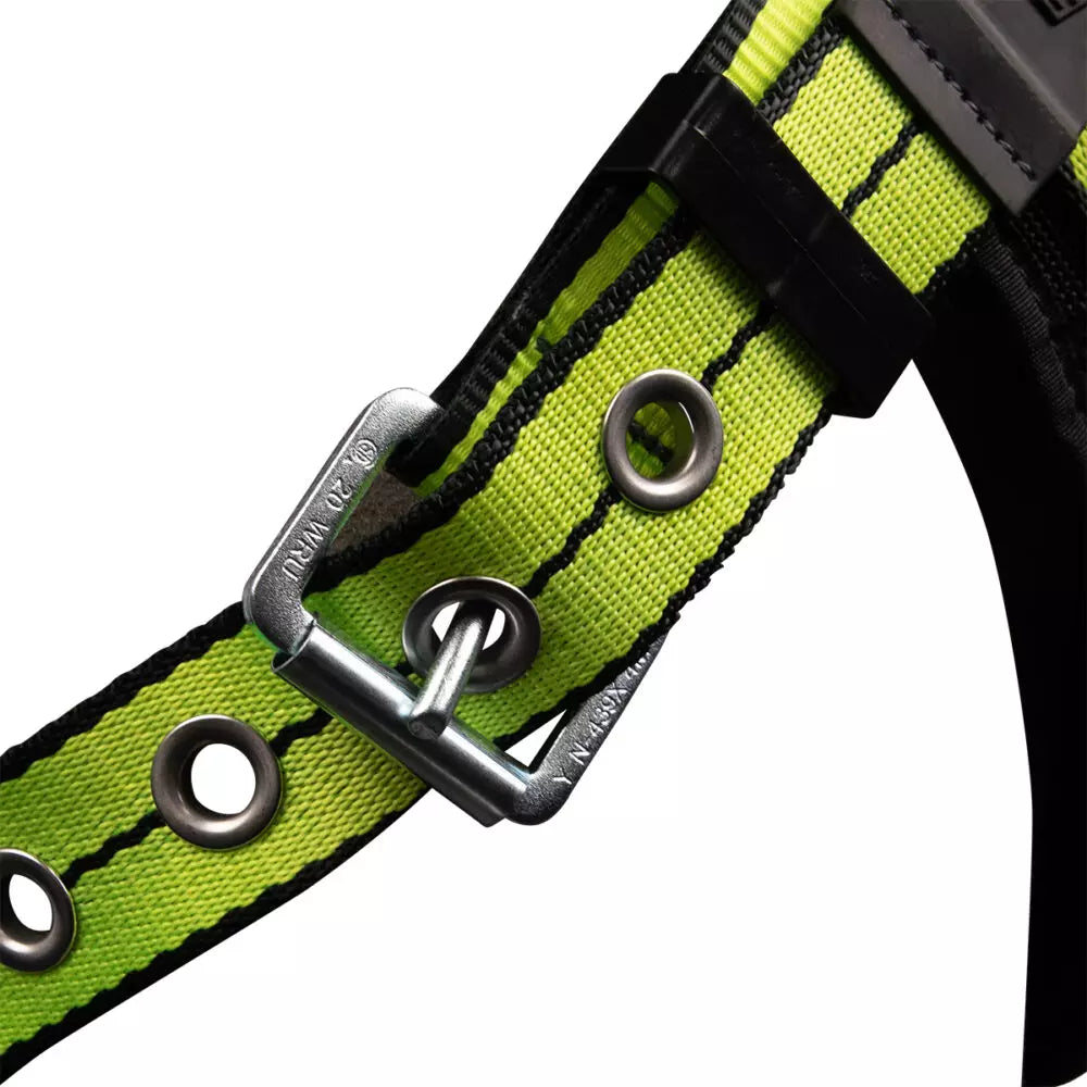 PRO+ Construction Harness: 3D, QC Chest, TB Legs, TB Torso Safewaze