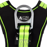 PRO+ Construction Harness: 3D, QC Chest, TB Legs, TB Torso Safewaze