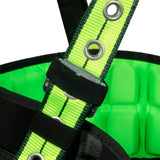 PRO+ Construction Harness: 3D, QC Chest, TB Legs, TB Torso Safewaze