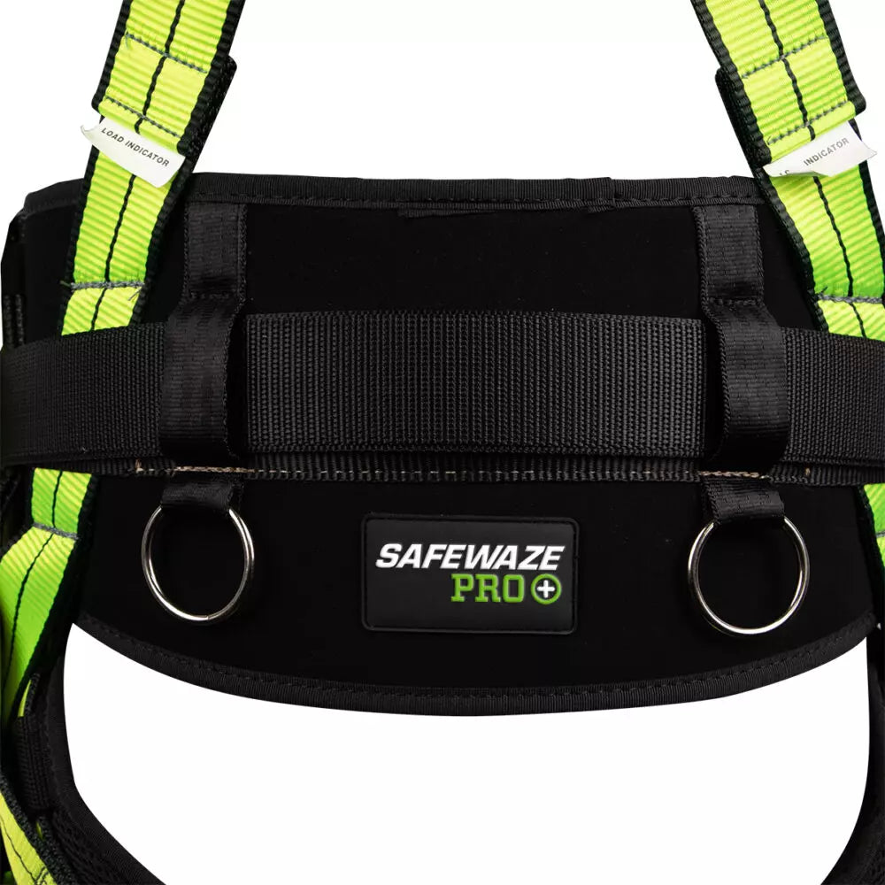 PRO+ Construction Harness: 3D, QC Chest, TB Legs, TB Torso Safewaze
