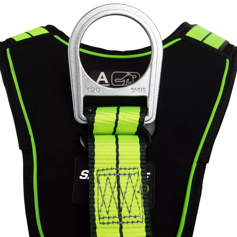 PRO+ Full Body Harness: 1D, QC Chest, FD, QC Legs Safewaze