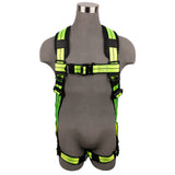 PRO+ Full Body Harness: 1D, QC Chest/Legs Safewaze