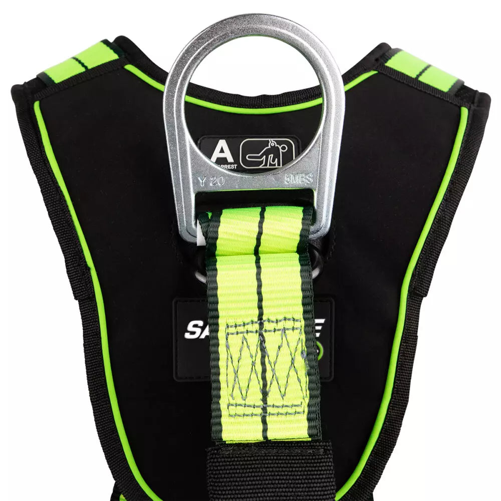 PRO+ Full Body Harness: 1D, QC Chest/Legs Safewaze