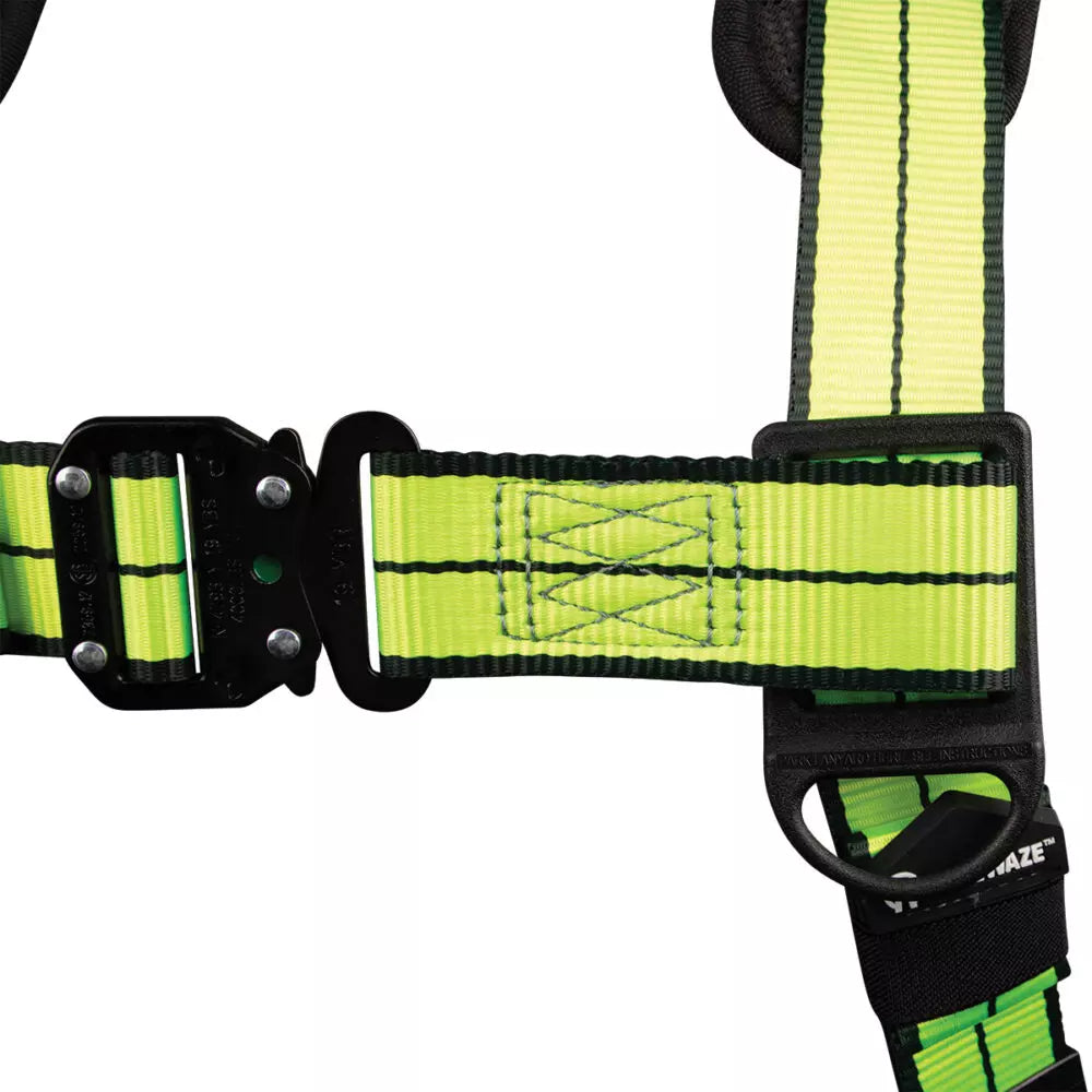 PRO+ Full Body Harness: 1D, QC Chest, FD, QC Legs Safewaze