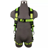 PRO+ Full Body Harness: 3D, QC Chest, TB Legs Safewaze