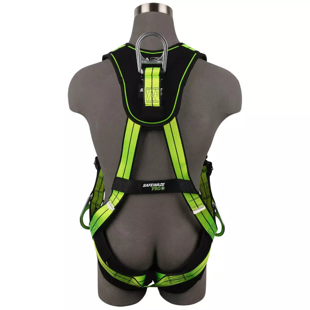 PRO+ Full Body Harness: 3D, QC Chest/Legs Safewaze